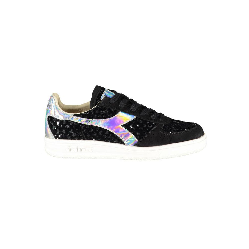 Black Fabric Sneaker