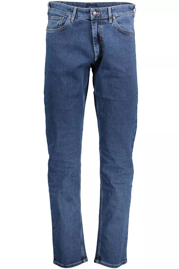 Blue Cotton Jeans & Pant