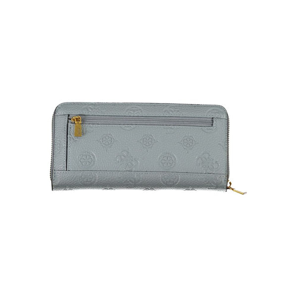 Light Blue Polyethylene Wallet