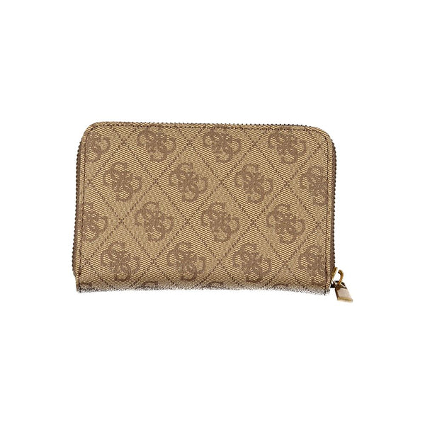 Beige Polyethylene Wallet