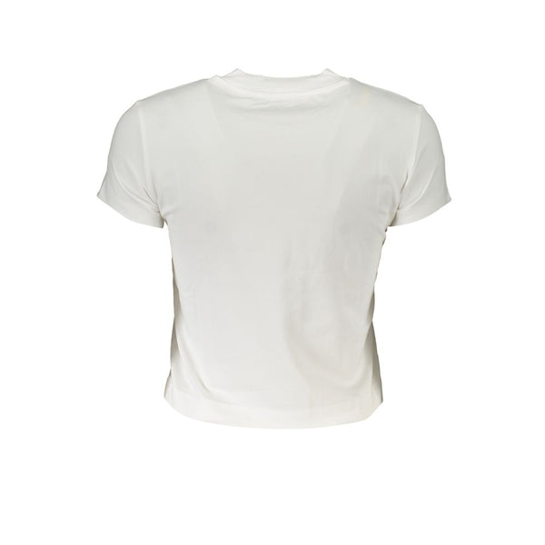 White Cotton Tops & T-Shirt