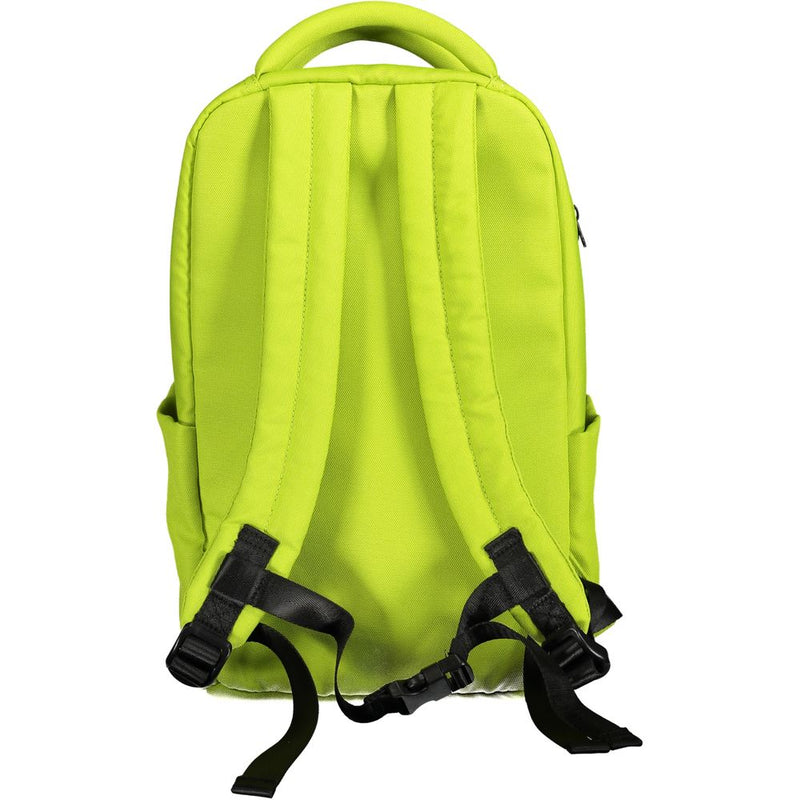 Green Polyester Backpack