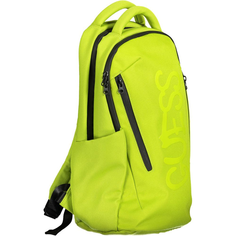 Green Polyester Backpack