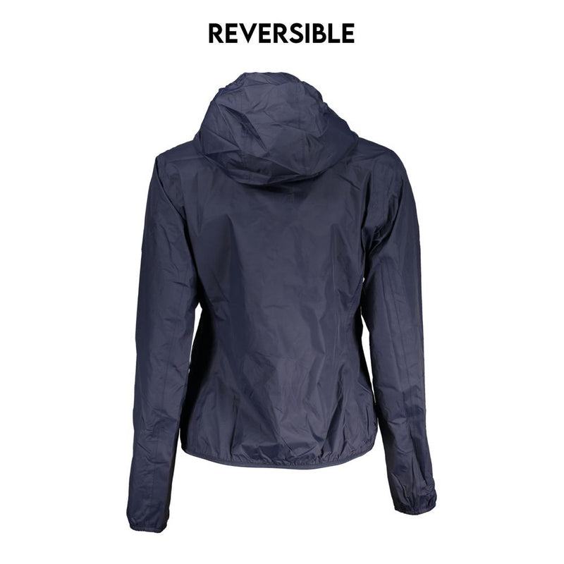 Blue Polyamide Jackets & Coat