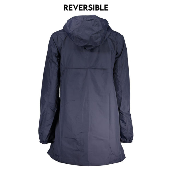 Blue Polyamide Jackets & Coat