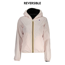 Pink Polyamide Jackets & Coat