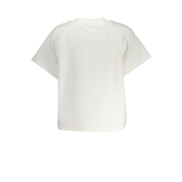 White Polyester Tops & T-Shirt