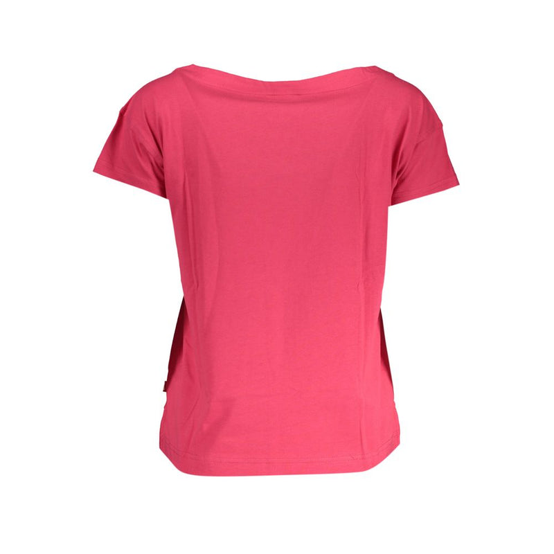 Pink Cotton Tops & T-Shirt