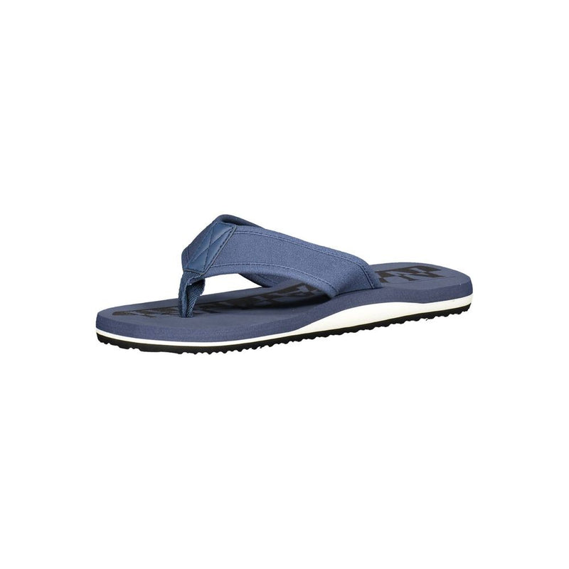 Blue Polyester Sandal