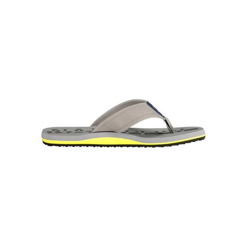 Gray Polyester Sandal