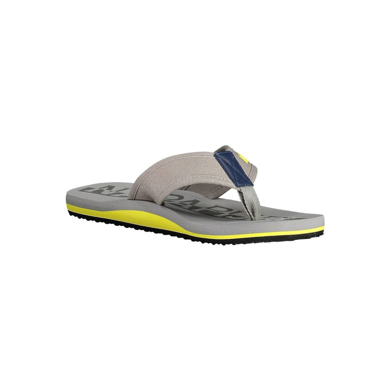 Gray Polyester Sandal