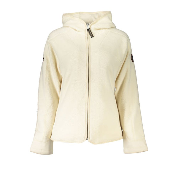 White Polyester Jackets & Coat