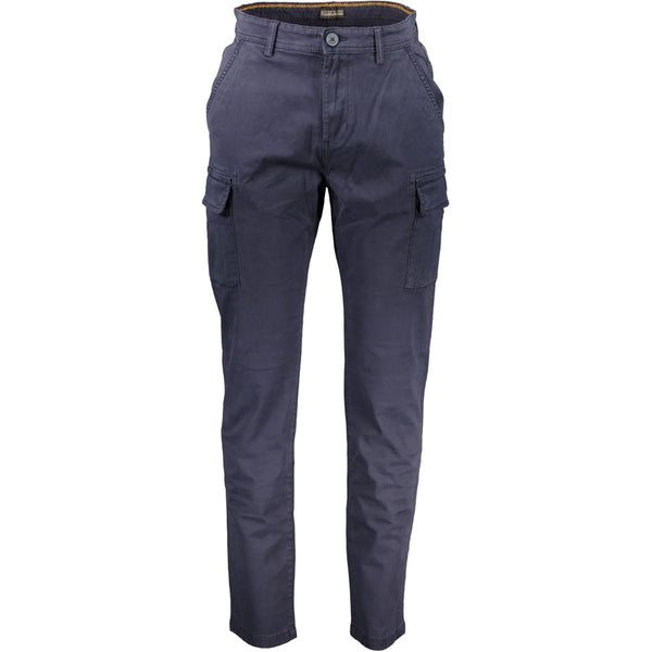 Blue Cotton Jeans & Pant