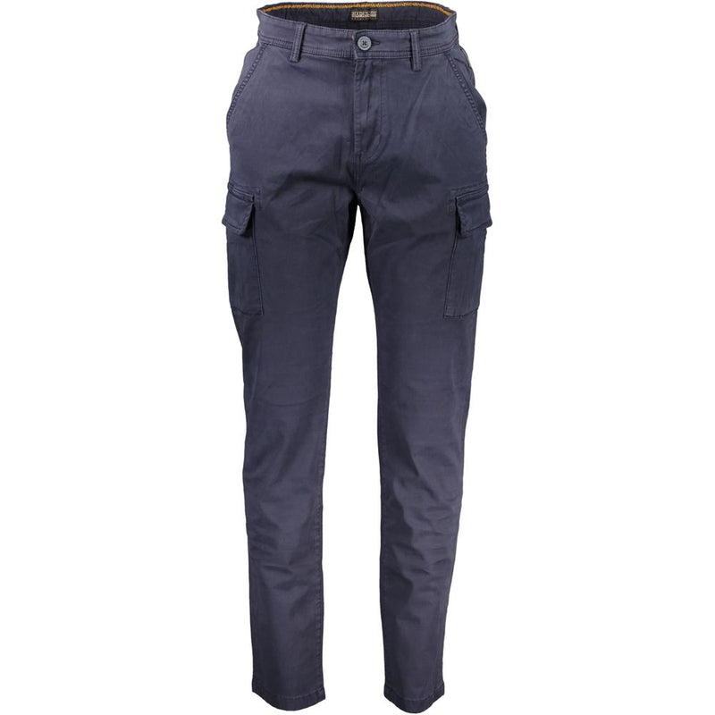 Blue Cotton Jeans & Pant