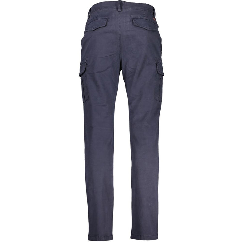 Blue Cotton Jeans & Pant