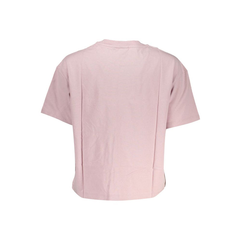 Pink Cotton Tops & T-Shirt