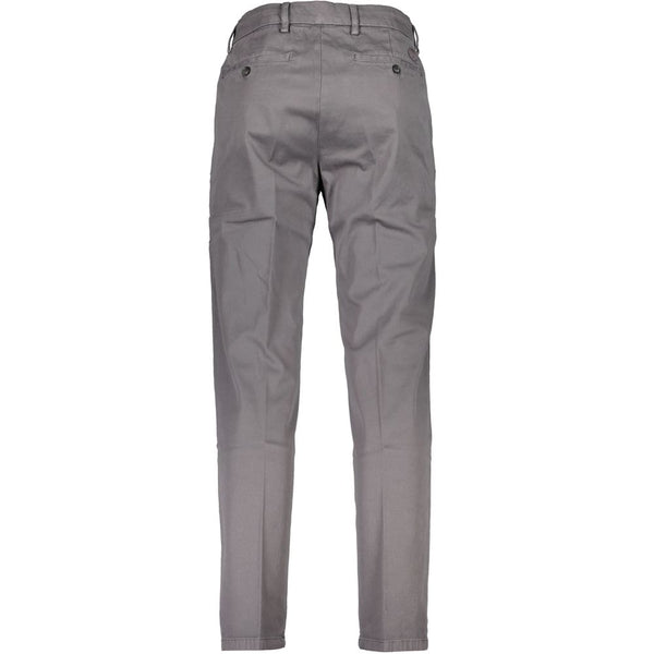 Gray Cotton Jeans & Pant