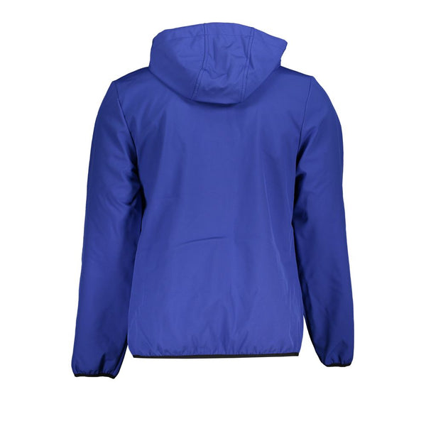 Blue Polyester Jacket