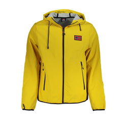 Yellow Polyester Jacket