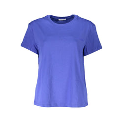 Blue Cotton Tops & T-Shirt