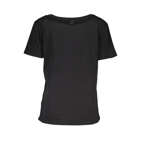 Black Cotton Tops & T-Shirt