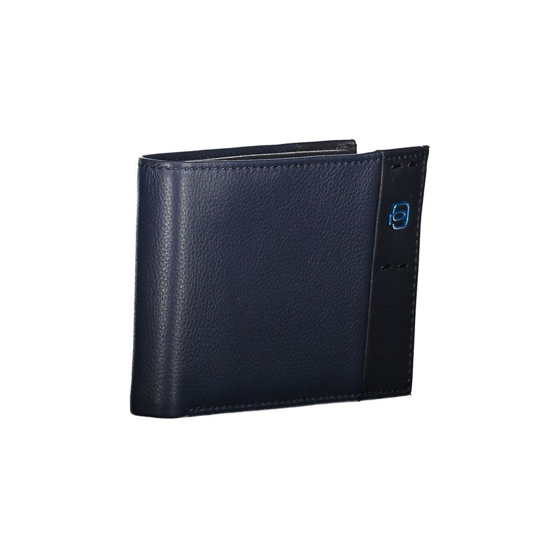 Blue Leather Wallet