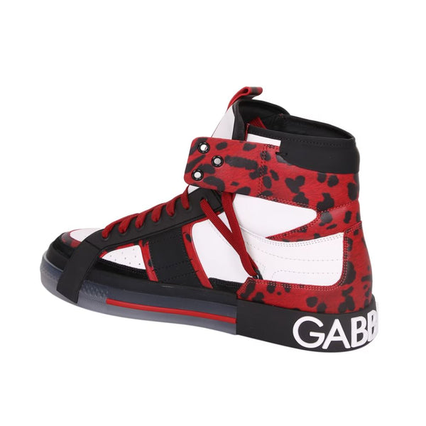 Red Leather Di Calfskin Sneaker