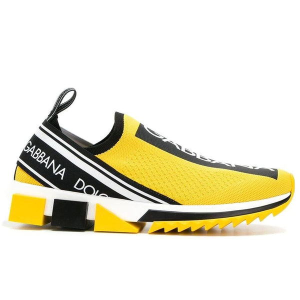 Yellow Polyester Sneaker