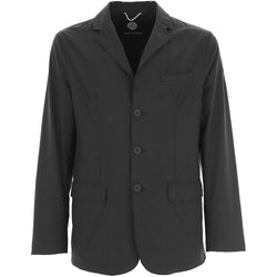 Black Polyester Blazer