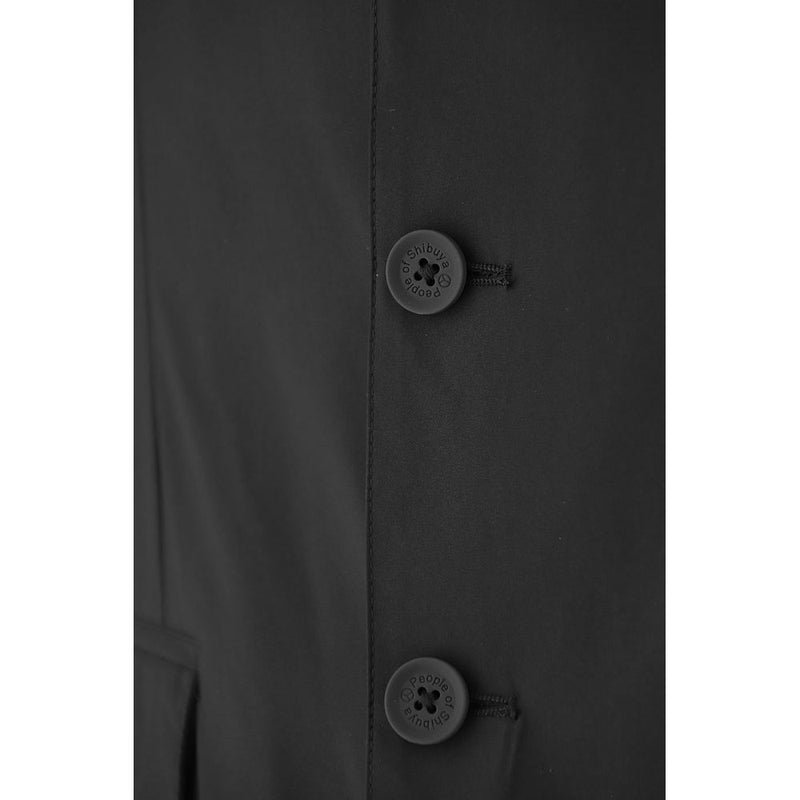 Black Polyester Blazer