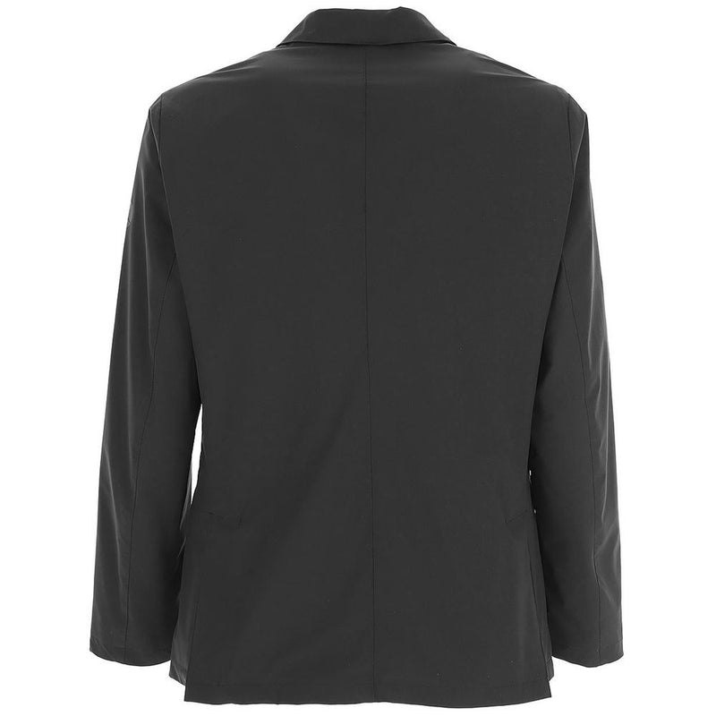 Black Polyester Blazer