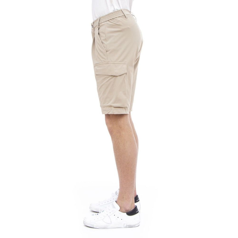 Beige Polyamide Short