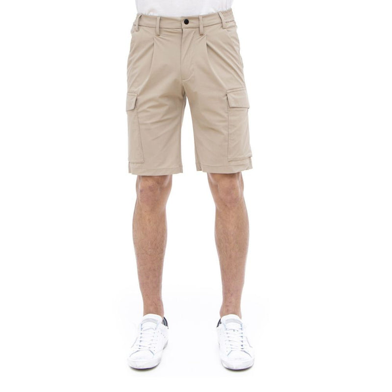 Beige Polyamide Short