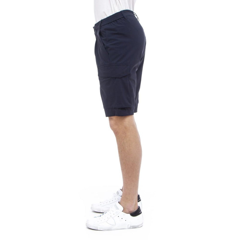 Blue Polyamide Short