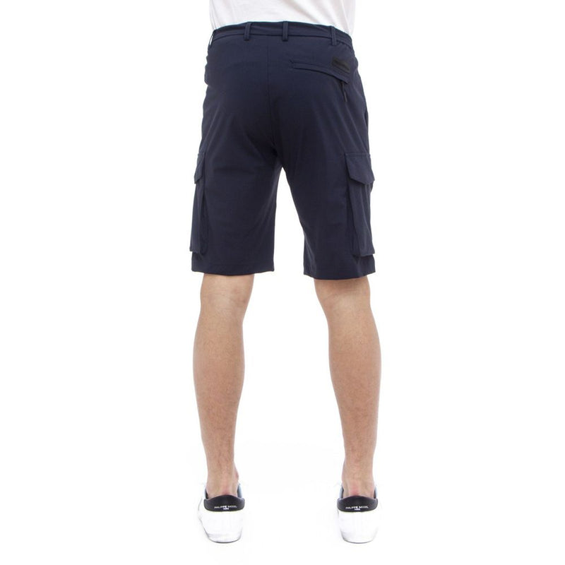 Blue Polyamide Short