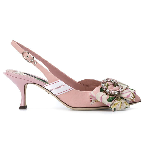 Pink Leather Pump