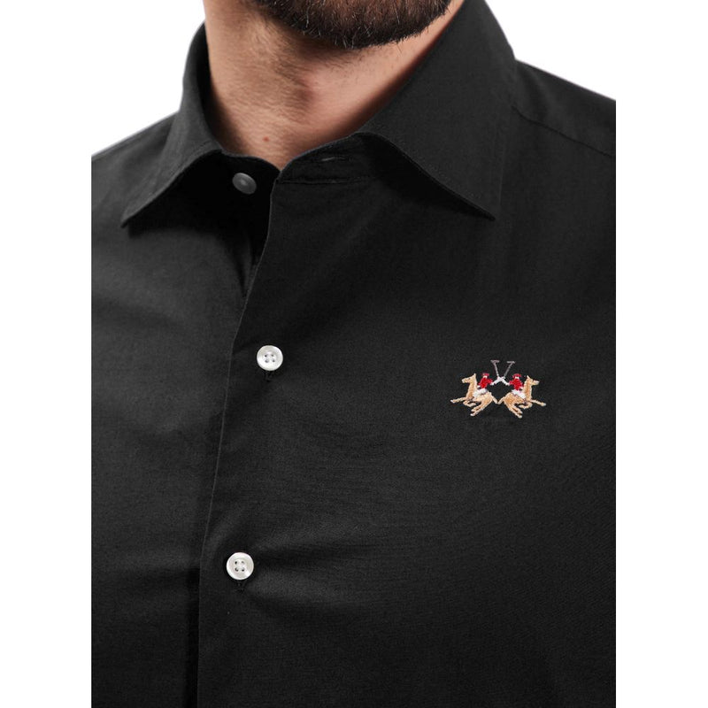 Black Cotton Shirt