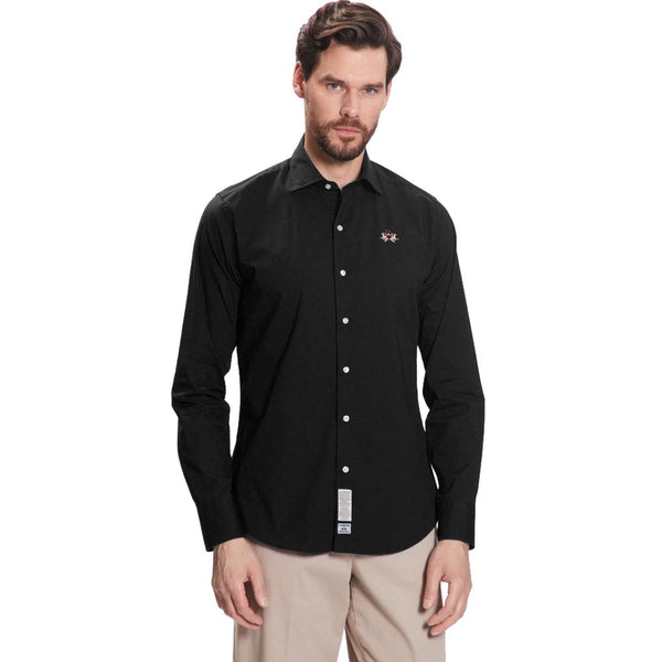 Black Cotton Shirt