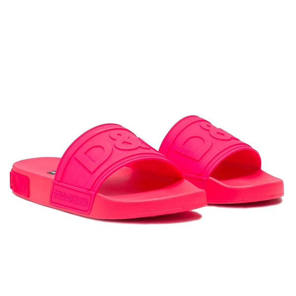 Fuchsia Polyethylene Sandal