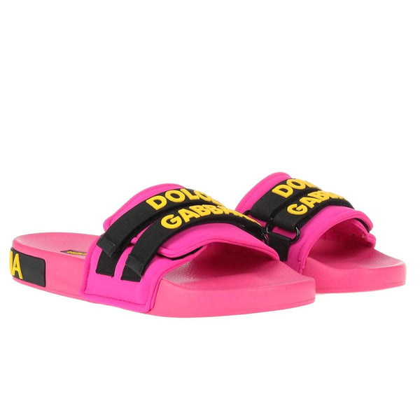 Fuchsia Polyamide Sandal