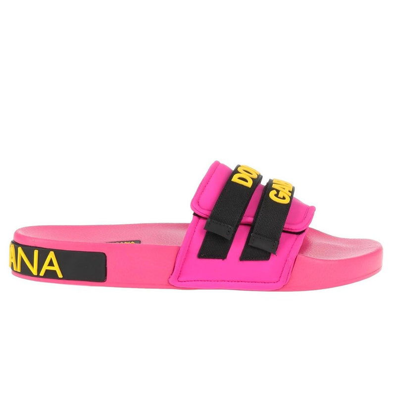 Fuchsia Polyamide Sandal