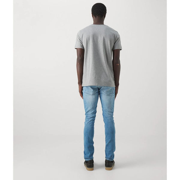 Light Blue Cotton Jeans & Pant