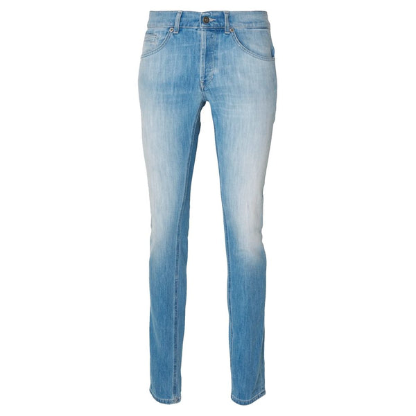 Light Blue Cotton Jeans & Pant