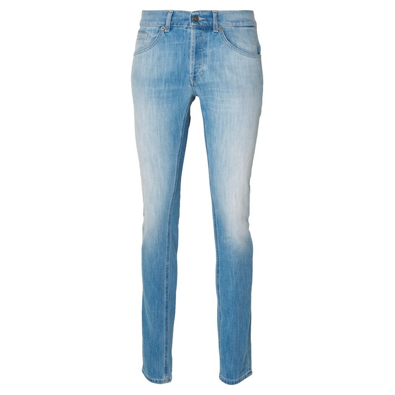 Light Blue Cotton Jeans & Pant