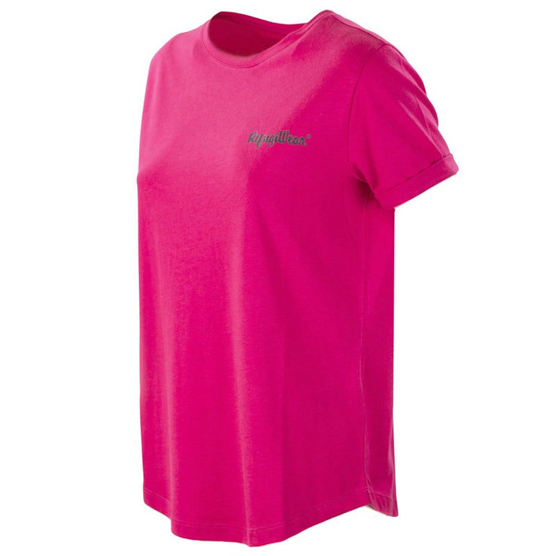 Fuchsia Cotton Tops & T-Shirt