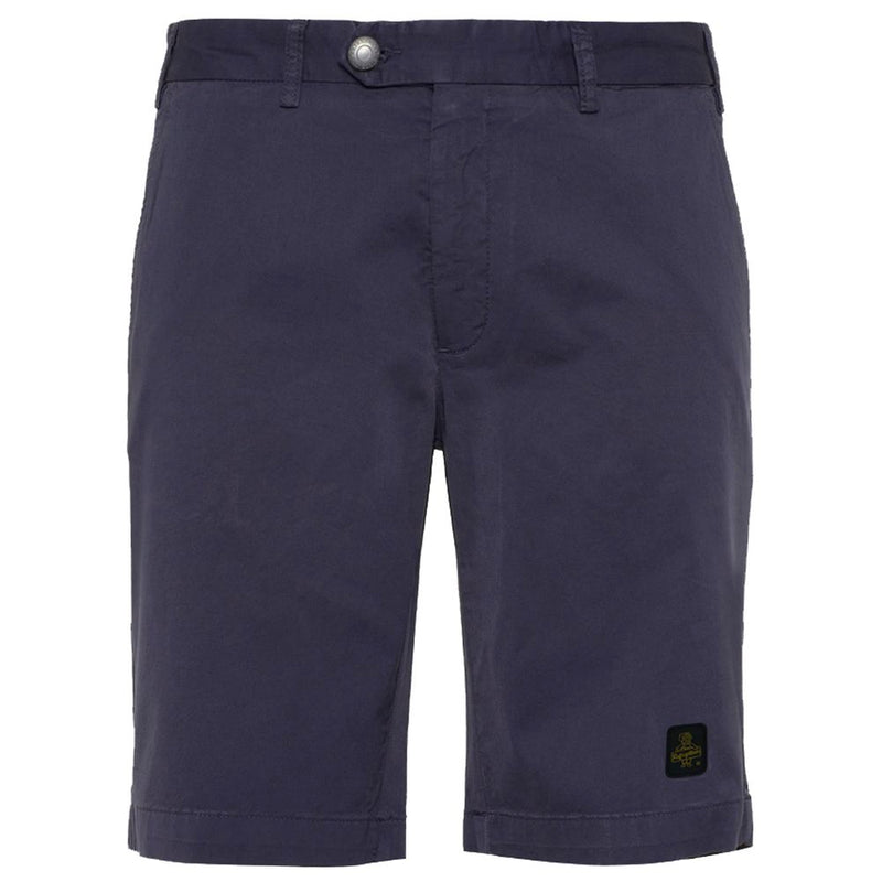 Blue Cotton Short