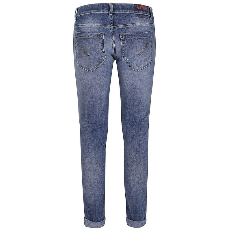 Blue Cotton Jeans & Pant