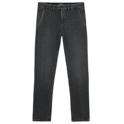 Black Cotton Jeans & Pant