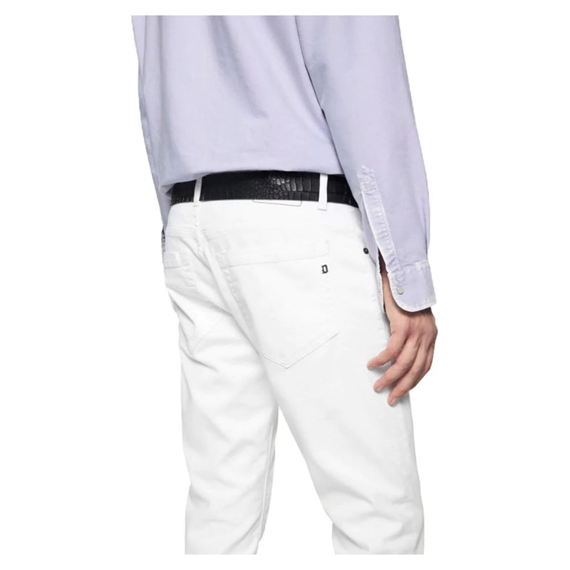 White Cotton Jeans & Pant