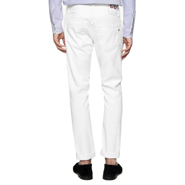 White Cotton Jeans & Pant